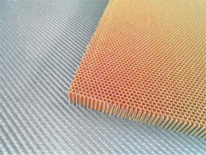 Nomex/aramid honeycomb 48 kg / 15 mm