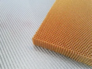 Nomex/aramid honeycomb 48 kg / 20 mm