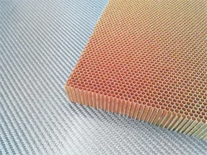 Nomex/aramid honeycomb 48 kg / 25 mm